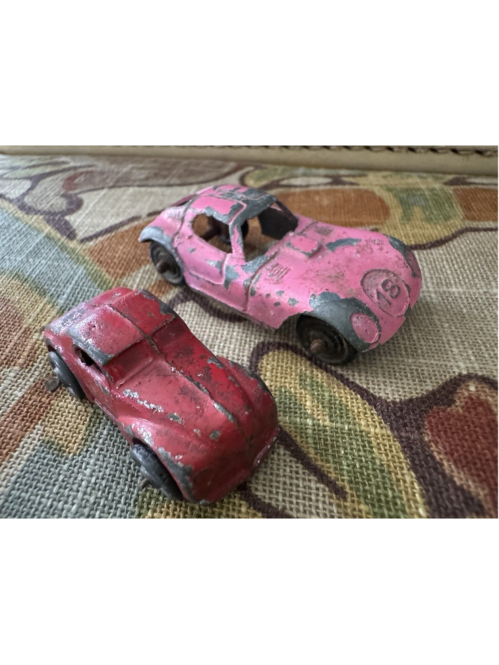 Vintage Die Cast Toy Vehicle Lot 12pc Tootsietoy Barclay Dinky Matchbox Jeep - Picture 13 of 15
